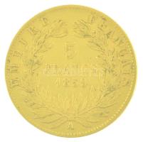 Franciaország 1859A 5Fr Au (1,56g/0.900) T:2,2-
France 1859A 5 Francs Au (1,56g/0.900) C:XF,VF
Kra...