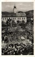 Nagybánya hungarian soldiers marching