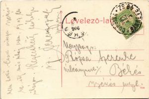 1906 Jolsva, Jelsava; Honvéd laktanya, látkép, fürdő. Koren Lajos kantinos kiadása / K.u.K. military...