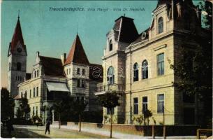 Trencsénteplic, Trencianske Teplice; Villa Margit, Villa Dr. Heinrich / villas, spa (EB)
