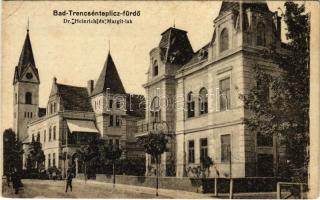 Trencsénteplic, Trencianske Teplice; Dr. Heinrich és Margit lak. Wertheim Zsigmond kiadása / villas, spa (EK)