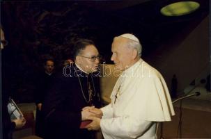 1996 II. János Pál L. Osservatore Romano hivatalos fotó  / Official photo