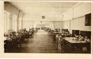 Kolozsvár, Cluj; Marianum, ebédlő, belső. Joánovics Testvérek cs. és kir. udvari fényképészek / girls boarding school, dining room, interior