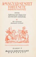 Asztalos Miklós - Pethő Sándor: A magyar nemzet története ősidőktől napjainkig. Bp., 1934, Dante (Pátria-ny.), 559+1 p. + 24 t. Második kiadás. Kiadói egészvászon-kötés, kopott, foltos borítóval, ceruzás bejelölésekkel.