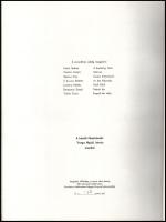 Lator László: Az egyetlen lehetőség. Versek. Varga Hajdú István grafikus, festőművész illusztrációiv...