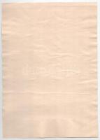 1975. "Vásárlási engedély - 1T Gázolaj (vagy Tűzelőolaj)" (10x) bélyeg, A4-es lapra ragasz...