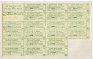 Budapest 1942. "Hangya Termelő-Értékesítő és Fogyasztási Szövetkezet" üzletrésze 500P-ről,...