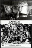 cca 1989 előtt, külföldön készült filmek egy-egy jelenete, 13 db vintage produkciós filmfotó, ezüst ...