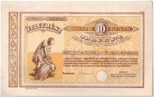 Budapest 1940. "Hangya Termelő-Értékesítő és Fogyasztási Szövetkezet" üzletrésze 10P-ről (...