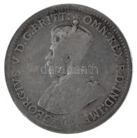 Ausztrália 1920M 3p Ag V. György T:3 hullámos lemez Australia 1920M 3 Pence Ag George V C:F wavy coin Krause KM#24