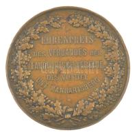 Ausztria 1895. "Manhartsberg megye mezőgazdasági egyesületeinek szövetségének tiszteletbeli kit...