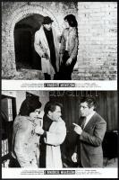 cca 1972 ,,A rendőrség megköszöni" című olasz - NSZK film jelenetei és szereplői, 13 db vintage...