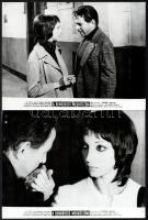 cca 1972 ,,A rendőrség megköszöni" című olasz - NSZK film jelenetei és szereplői, 13 db vintage...