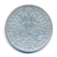 Ausztria 1887. 1Fl Ag "Ferenc József" T:2-
Austria 1887. 1 Florin Ag "Franz Joseph&q...