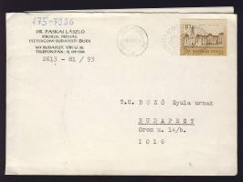 Paskai László bíboros, prímás aláírása Bozó Gyulának szóló köszönő levélen