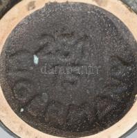 Német retró kerámia váza, hibátlan, m: 15 cm