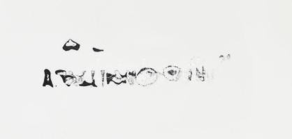 Olasz design tányér, jelzett, hibátlan, d: 19,5 cm