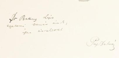 Pap Zoltán: Muzsikaszó. Regény dalban. A szerző, Pap Zoltán (1862-1919) által Dr. Bakay Lajos (1880-...