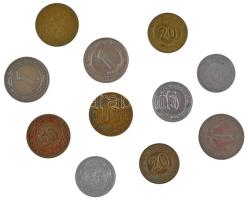 Algéria 1964-1983. 5c-1D (11xklf) T:2,2- patina
Algeria 1964-1983. 5 Centimes - 1 Dinar (11xdiff) C...