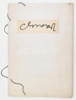 Vaszary János (1867-1939): 8 db nyomat, mappában, 42×29 cm