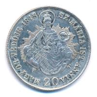 1848KB 20kr Ag "V. Ferdinánd" T:AU juszt.
Hungary 1848KB 20 Kreuzer Ag "Ferdinand V&...