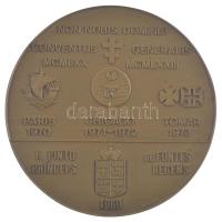 Portugália / Tomar 1973. "Salamon Templomának Lovagrendje Konvent" kétoldalas bronz emléké...