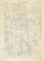 1940 Karmacs-Alsópáhok környékének katonai térképe, 1:25 000, M. Kir. Honvéd Térképészeti Intézet, 62×46 cm