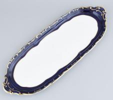 Zsolnay Pompadour mintás 6 személyes szendvicses készlet, jelzett, minimális kopásokkal