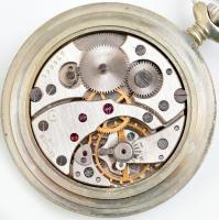 Molnia zsebóra, másodpercmutatóval, óralánccal, működik, d: 50 mm