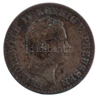 Német Államok / Poroszország 1843A 2 1/2Gr Ag IV. Frigyes Vilmos T:3 patina, ph. German States / Prussia 1843A 2 1/2 Silber Groschen Ag Friedrich Wilhelm IV C:F patina, edge error Krause KM#444