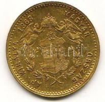 1868GYF. 1D arany 3,49gr T:3+