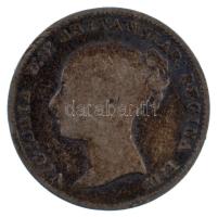 Nagy-Britannia 1868. 3p Ag "Viktória" (1,28g) T:3 Great Britain 1868. 3 Pence Ag "Victoria" (1,28g) C:F Krause KM#730