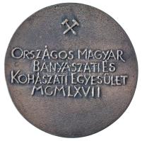 1967. "Soltz Vilmos 1833-1901 / Országos Magyar Bányászati és Kohászati Egyesület" ezüstpa...