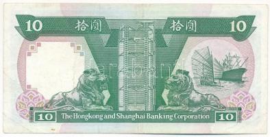 Kína / Hongkong 1992. 10D "TL 171272" T:III 
China / Hong Kong 1992. 10 Dollars "TL ...