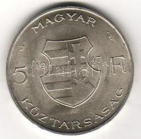 1947 5Ft "Kossuth" ezüst T:1/2