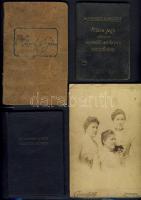 Régi vegyes igazolvány tétel, benne: tagsági könyvek, arcképes igazolványok, lakhatási engedély, köz...