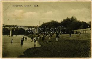 1929 Sárospatak, strand fürdő (EK)