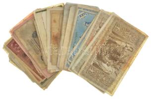 Németország ~1910-1920. 50 darabos vegyes német bankjegy tétel (10xklf) T:III,III- közte tűlyuk, fol...