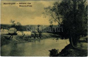 Boksánbánya, Németbogsán, Deutsch-Bogsan, Bocsa Montana; Berzova vize. W.L. 1136. / Barzava river