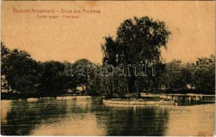 1908 Perjámos, Periamos; Tündér sziget. W.L. 1325. / Feen Insel / island (EB)