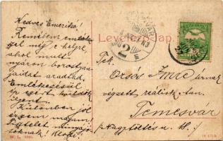 1908 Perjámos, Periamos; Tündér sziget. W.L. 1325. / Feen Insel / island (EB)