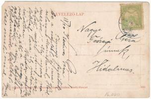 1916 Bánffyhunyad, Huedin; M. kir. postahivatal. W.L. Bp. 1910-13. 7081. Kapható Diamantstein Nándor...