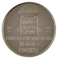1994. 1000Ft Ag "XXVI. Nyári Olimpia - Atlanta" kapszulában, tanúsítvánnyal, tokban T:PP u...