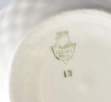 3+1 db keleti mintás Zsolnay porcelán bögre. Matricás, jelzett, hibátlan