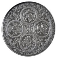 Bognár György (1944-) 1996. "Millecentenárium" kétoldalas jelzett Ag emlékérem, kapszulába...