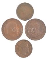 Brit-India 1904. 1/2P bronz "VII. Eduárd" + 1907. 1/12A bronz "VII. Eduárd" + 19...