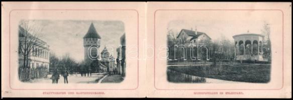 Nagyszeben, Hermannstadt, Sibiu; Und Umgebung. G. A. Seraphin, Lichtdruck Jos. Drotleff / nem képesl...