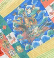 Hagyományos tibeti imazászló, 100x88cm