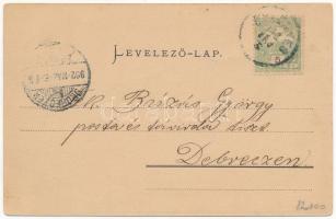 1902 Biharfüred, Stina de Vale; Sonnenfeld Adolf kiadása