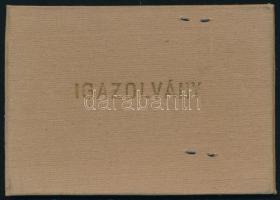 1969 Chemolimpex Vállalat arcképes igazolványa